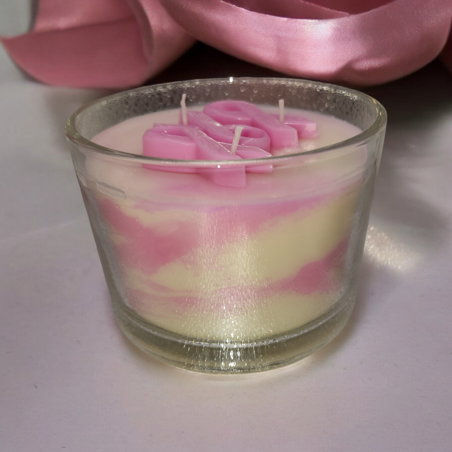 Breast Cancer Candle